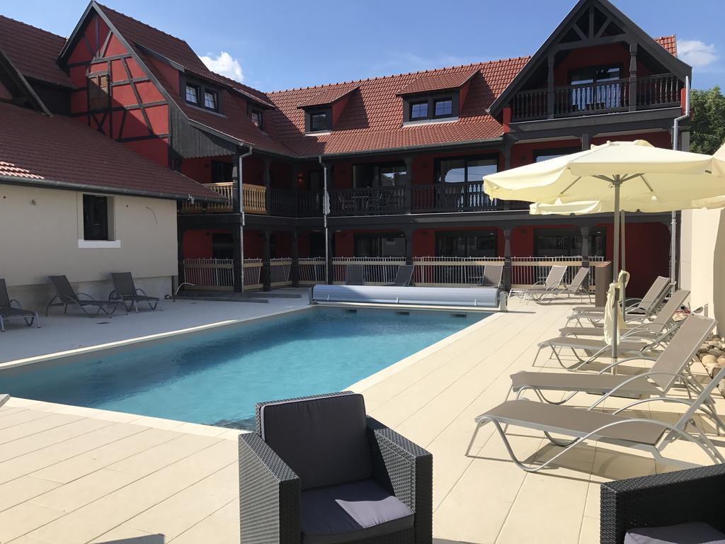Au Soleil, Hotel Restaurant & Spa Valff المظهر الخارجي الصورة