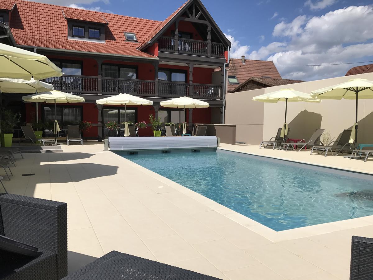 Au Soleil, Hotel Restaurant & Spa Valff المظهر الخارجي الصورة